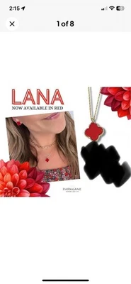 Collar Park Lane LANA ROJO. Perfecto para Navidad.  Foto 1 de 3