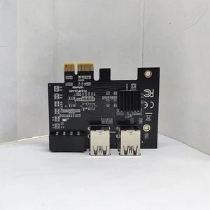 Carte D'extension PCI-E Prolongateur USB Pcie Adaptateur Express - Photo 1/12