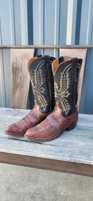 Botas Lucchese ELËPHANT Lucchese 2000 Para Hombres 9D Hechas a Mano Hermosas RARAS Foto 1 de 4