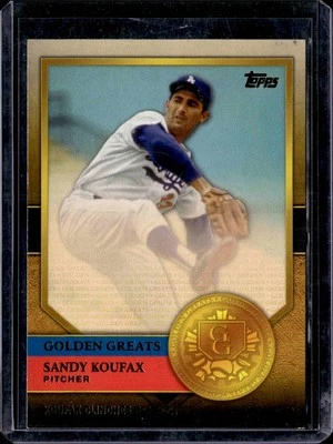 2012 Topps #GG-48 Sandy Koufax Golden Greats - Image 1 of 2