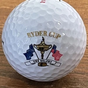 Ryder Cup The Belfry  Cadillac Logo Used Golf Ball H-14-3 Two Sided Logo 1 ball - Picture 1 of 9