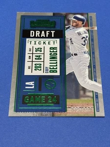 2020 Panini Contenders - Green #66 Cody Bellinger 79/299 - Picture 1 of 7