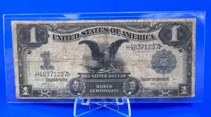 1899 $1 Silver Certificate Black Eagle — Circulated (431) - Picture 1 of 2