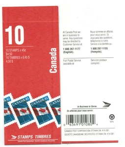 Canada - Complete Booklet - BK177Bb Open Cover - Canadian Bank Note - Picture 1 of 1