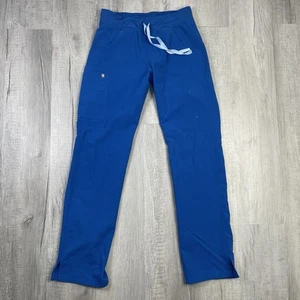 Pantalones Médicos FIGS Para Mujer Pequeños Altos Azul Zamora Cordón Bolsillo Jogger R - Imagen 1 de 10