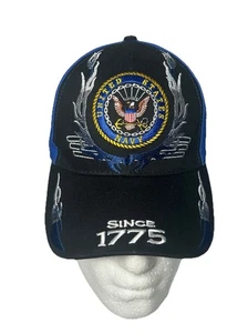 US Navy offiziell lizenzierte bestickte Schildmütze, Mütze seit 1776 - Bild 1 von 4