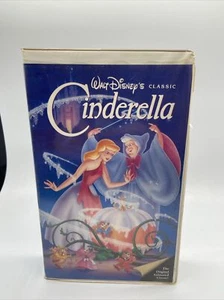 Walt Disney Cinderella Black Diamond Edition (VHS Tape ) - See Photos! - Picture 1 of 6