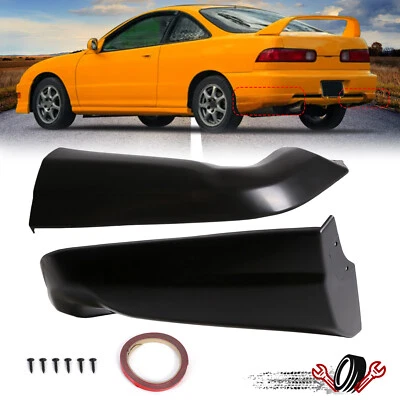 Fit 98-01 Acura Integra Rear Bumper Lip Spoiler Cap Splitter Valance Spats - Imagem 1 de 4