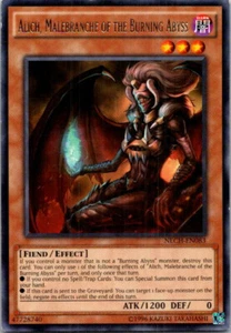 Alich, Malebrance Of The Burning Abyss NECH-EN083 Yu-Gi-Oh Light Play Unlimited - Picture 1 of 1