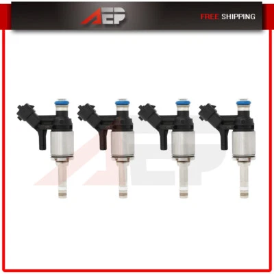 4 piezas inyectores de combustible para Mini Cooper S 2007 2008 2009 Peugeot 207 2008-2014 1,6 L Foto 1 de 4