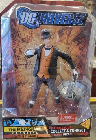 DC Universe Classics Wave 1 Figure 3 Penguin Figure NEW Metamorpho BAF 2007 Cover