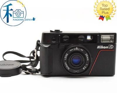 [MINT] Nikon L35 AD Pikaichi ISO 400 Point & Shoot 35mm Film Camera From JAPAN - Image 1 of 4