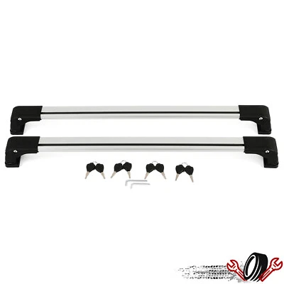 For Mitsubishi Outlander Sport ASX 10-24 Silver Roof Rack Cross Bars Carrier Foto 1 de 4