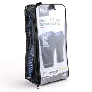 Everlast Elite Training Gloves Color Navy, 16 Ounces - Picture 1 of 6