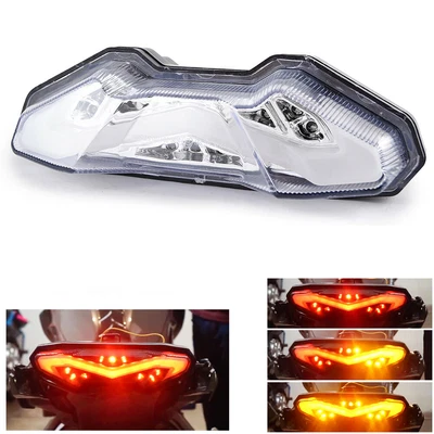 Brake LED Tail Turn Signal Light For YAMAHA FZ-09 2014-2016 MT-10 2016-2019 - Image 1 of 4