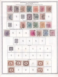 AUSTRIA BALANCE OF COLLECTION ( lot 6131 ) - Picture 1 of 2