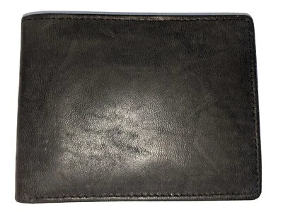Van Heusen Leather Billfold Wallet, Black - Image 1 of 4