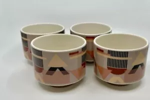 Vintage Art Deco Geometric Planters (set of 4) - Picture 1 of 4