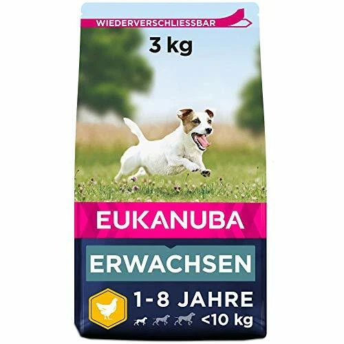 Eukanuba Hundefutter für kleine Rassen 2x3kg MHD 02/20