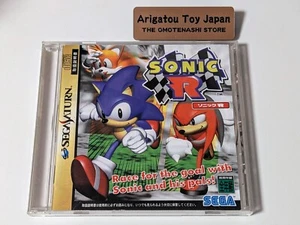 Sega Saturn Sonic R SS Sega Enterprises With Case Japan Import Game - Picture 1 of 3