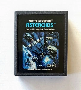 Asteroids ATARI 2600 Video Game Cartridge Only 1981 Cleaned & Tested See Photos. - Picture 1 of 5