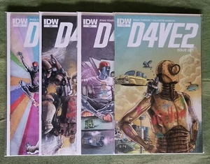 D4VE2 #1-4 complete series DAVE 2 sci-fi comedy IDW Comics - Picture 1 of 5