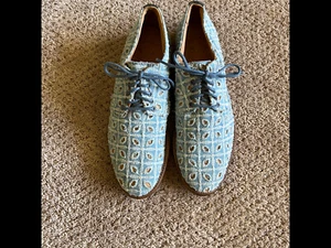Catarina Martins blau Oxford Schuhe Damen Größe 39 - Bild 1 von 7