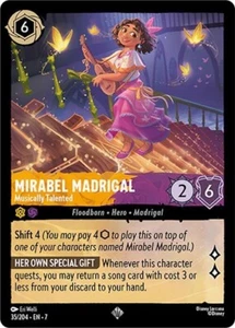 Disney Lorcana Archazia's Island - 35 Mirabel Madrigal - Super Rare Non Foil - Picture 1 of 1