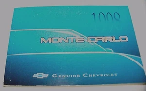 1998 CHEVROLET MONTE CARLO OWNER'S MANUAL./ VERY NICE USED CONDITION.  FREE SHIP - Picture 1 of 3