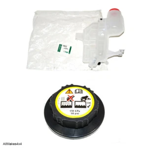 LAND ROVER RADIATOR EXPANSION RESERVOIR TANK W/CAP RANGE LR023080 PCD500030 - Picture 1 of 1