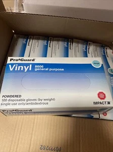 Pro Guard Vinyl Gloves Case Of 10 Packs XL - Picture 1 of 7