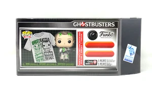 Funko Pop! Tees #744 Ghostbusters POP! & T-Shirt Box Set Venkman Slimed (Large) - Picture 1 of 5