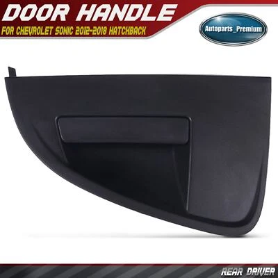 Manija de puerta exterior negra del conductor trasero para Chevrolet Sonic 2012-2018 hatchback Foto 1 de 4