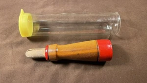 Gioco vintage in legno chiamata uccellino anatra oca caccia chiamata - Foto 1 di 6
