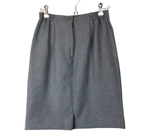 Falda midi Haberdashery Personal Petites de colección gris bolsillos elásticos para mujer 6 BONITA - Imagen 1 de 13