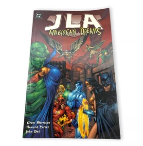 Justice League: American Dreams - Paperback By Grant Morrison (DC Comics, 1998) - Picture 1 of 5