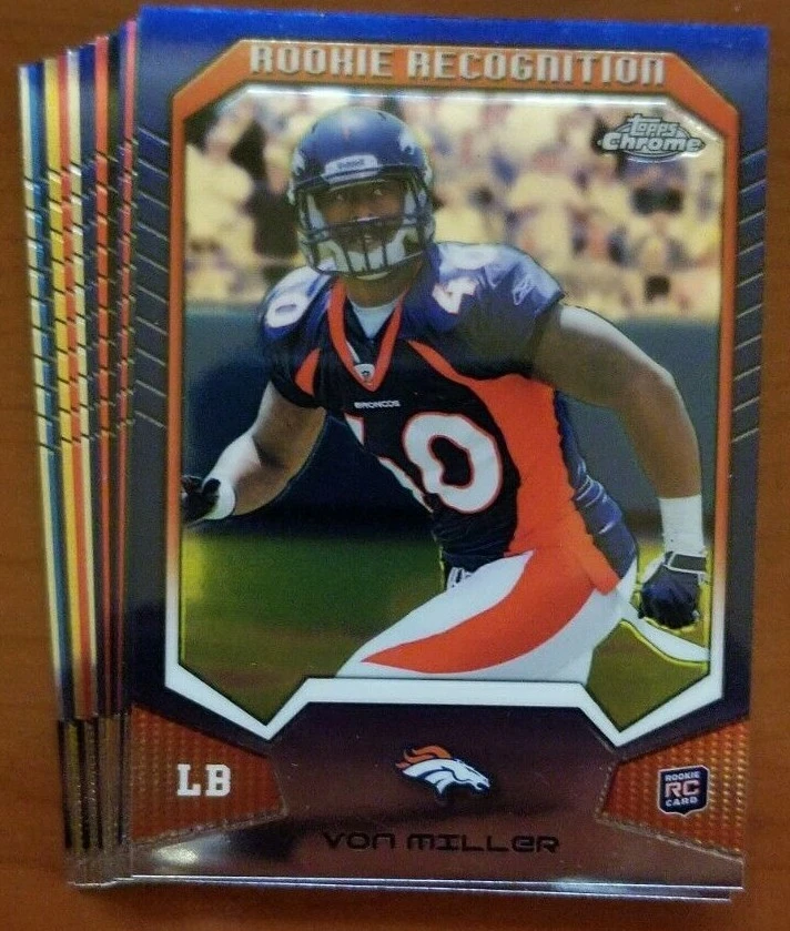 2011 Topps Chrome Football Rookie Recognition RC Singles - You Pick the Card - Image 1 of 1