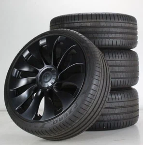 Tesla Model Y Sommerräder Alufelgen 21 Zoll Felgen 1188226-00-C 1188227-00-C - Bild 1 von 12