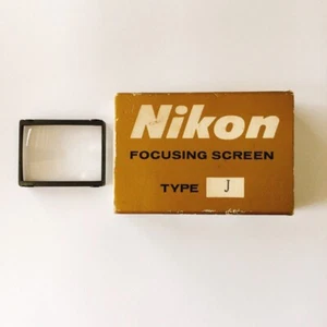 Nikon Focusing Screen for F/F2 Type J Micro Mat view finder in Box made in Japan - Picture 1 of 14