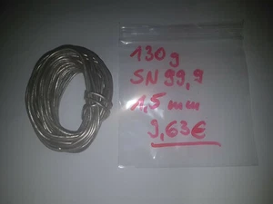 130 g Lötzinn - anschauen lohnt - Bild 1 von 1