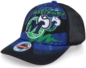 Mitchell & Ness Black NBA Dallas Mavericks Hyper Trucker HWC Snapback - OSFA - Picture 1 of 3