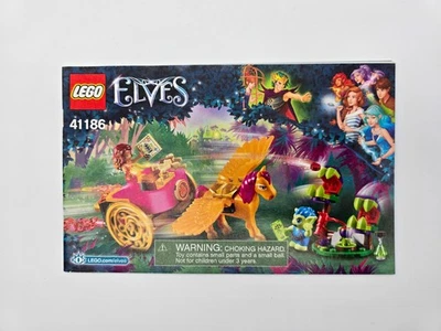 LEGO Elves 41186: Azari & the Goblin Forest Escape INSTRUCTIONS ONLY - Image 1 of 3
