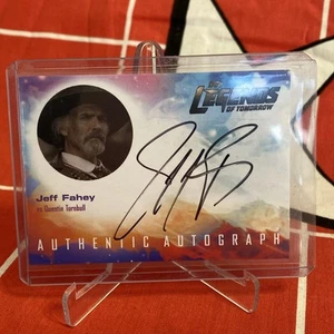 DC Legends Of Tomorrow DC Comics Auto Autograph JF Jeff Fahey Quentin Turnbull - Picture 1 of 4