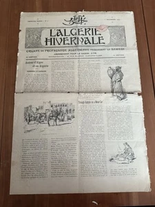 Algerien Winter 5 Ausgaben des ersten Jahres 1904 - Bild 1 von 24
