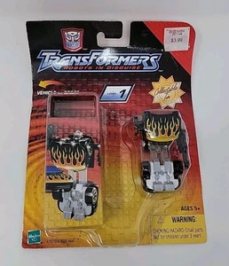 HOT SHOT Tiny Tins 2003 Transformers RID Spy Changers Hasbro Level 1 With Tin - Picture 1 of 18