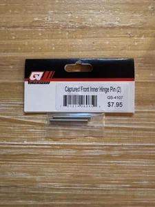 QUASISPEED NEW/SEALED CAPTURED FRONT INNNER HINGE PIN (2) (QS-4107) - Picture 1 of 2