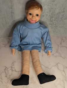 Willie Talk Ventriloquist Doll 70s Horseman Doll Inc 23 Mouth Doesn't Work - Picture 1 of 9