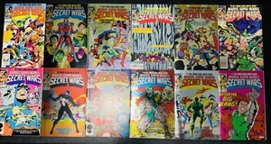 Marvel Secret Wars (1984) #1-12 Complete Run Foil Reprints, First Prints 1 6 7 9 - Bild 1 von 8