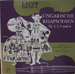 LP Liszt, Strauss Ungarische Rhapsodien Nr. 1, 2, 3 Und 6 Musical Masterpiec - Bild 1 von 1