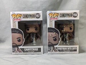Box Damage Candyman & Candyman With Bees Funko Pop Vinyl Figure #1157 & #1158 - Picture 1 of 6
